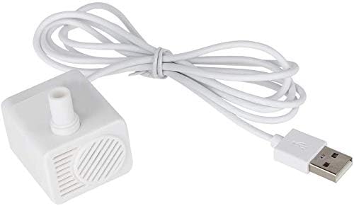 NPET Water Pump, for Water Fountain for Cats and Dogs, Compatible with Model WF010 WF020 WF030 WF050 - White