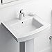 Kohler K-45800-4-CP Alteo Single Handle Single Hole or Centerset Bathroom Sink Faucet with Metal Drain Assembly in Polished Chrome