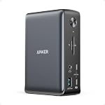 Anker Station d'accueil pour ordinateurs portables, 13-in-1 USB-C Station d'accueil, triple affichage avec 2 x 4K HDMI et 1 x DP, 85W Charge pour ordinateur portable, 10 Gbps USB-C et 5 Gbps USB-A Données, Ethernet, Audio, SD