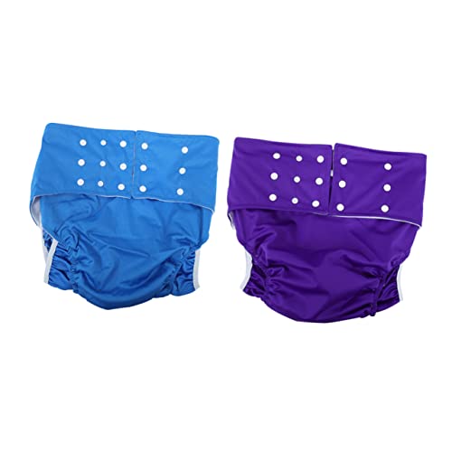 TOVINANNA Waterproof Diaper Pants for Adults Washable Reusable Nappy Comfortable Nursing Diaper Side Leak