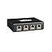 Tripp Lite 4-Port DVI over Cat5 / Cat6 Extender Splitter, Video Transmitter 1920x1080 at 60Hz(B140-004) , Black