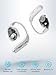 W&P Open Ear Headphones Wireless Bluetooth 5.4,Open Ear Earbuds with Air Conduction,28H Playtime,IPX4 Waterproof,Snug Fit,for Running,Cycling,Hiking,and Workout