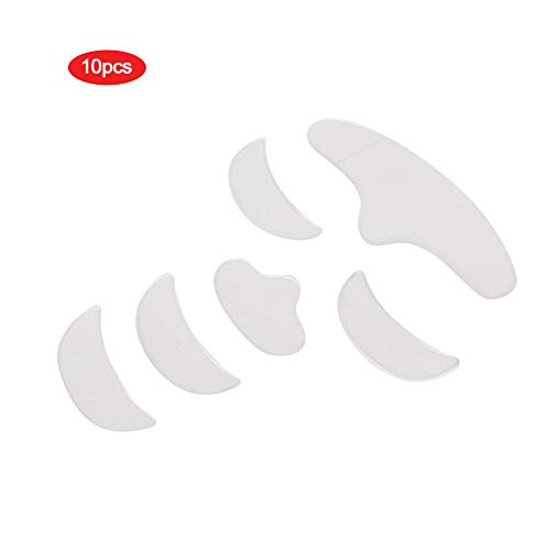 Anti-rimpel Siliconen Pleisters, 6 Stuks Herbruikbare Huidverzorging Gezichtsmasker Voorhoofd Oog Gezicht Anti… - Afbeelding 8