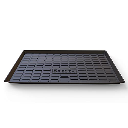 Image of GFX Trunk Boot Dicky Mat Rear Mats (After-Market) Compatible with Brezza (2016-2021) Black