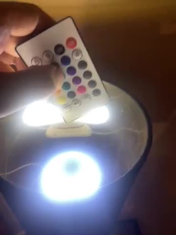 Atyhao Lampadina LED Musicale E27 12W – RGB Cambio Colore Con Altoparlante Bluetooth E Telecomando - 3