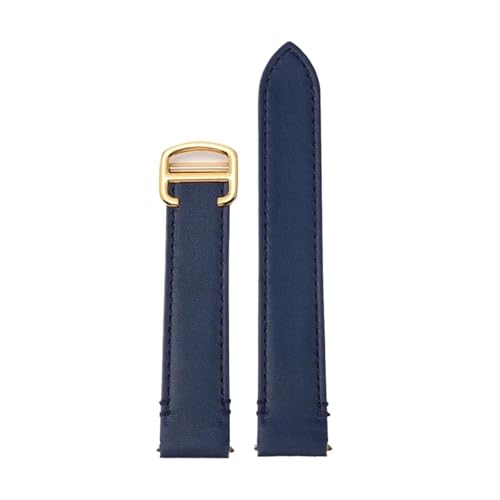 [Ő] NCbN[XfUCEHb`Xgbv 19mm 21mm JeBG TgX WSSA0010 EHb`oh ~fBA [WTCY ubN uE Y p(B Blue golden buckle,21mm)