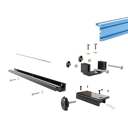 KMS7200 Bandsaw Fence Replacement Compatible with Most 14 inch Band Saws Blade\'s Drift Angle Precise Cutting & Measurement Workbench Rail Accessory