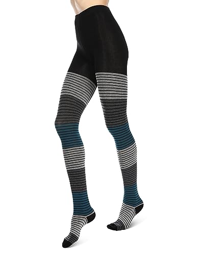 MeMoi Gradient Stripes Sweater Tights