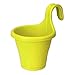 Produktbild Elho 754-2602739700 Corsica Easy Hanger Single Pflanzentopf, Kunststoff, Ø 26 cm, Lime Green (2 Stück)