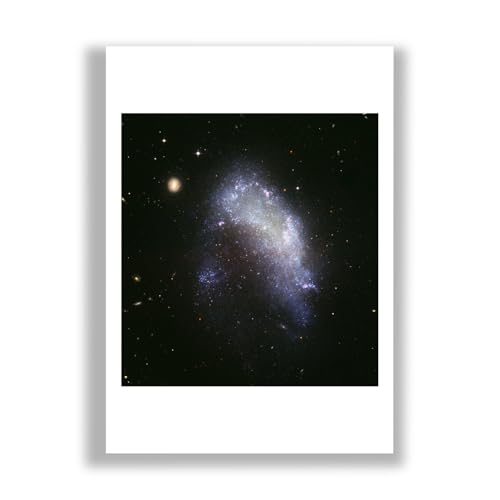 Impression d'art Hubble Télescope Galaxie NGC 1427A Extra Large format Spiffing Prints semi-brillante