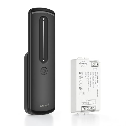 Image of Aroidful 2PIN Single Colour LED Controller, 2.4GHz Wireless Touch Dimmer