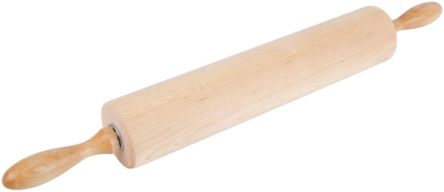 Soro Essentials- 15" Aluminum Rolling Pin 3-1/2" Diameter- Durable Dough Roller with Handles Baking Rolling Pin Pizza Fondant Crust Pastry and Dough Kitchen Essential Utensil for Home Restaurant