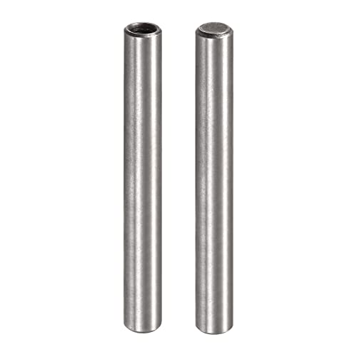 uxcell M5 Internal Thread Dowel Pin 2pcs 8x90mm Chamfering Flat Carbon Steel Cylindrical Pin Bed Bookshelf Metal Devices Industrial Pins