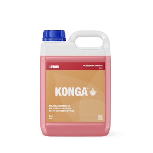 Konga Crust Professional - Descalcificador multiusos para artículos del hogar (cocina, baño y lavandería), elimina la cal (5 litros)