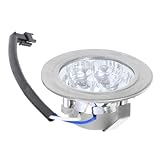 GETAJGHSD Led Küchenspot Für Dunstabzugshaube Energieeffiziente Led Lampe Rund Installieren Hohe Helligkeit Geeignet Für Verschiedene Küchenstile Acv