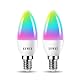 Smart Home Lampe LVWIT E14 LED mit WLAN und Sprachsteuerung