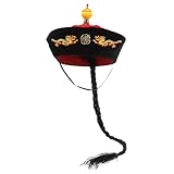 Chapeau d'empereur cosplay - très décoratif comme chapeau à porter à décorer au quotidien, utilisez-le pour prendre des photos avec vos amis prendre des selfies.