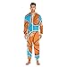 Yuiboo BasketballAdult Unisex One Piecing Pajamas for Women Men Loungewear Hooded Sleepwear