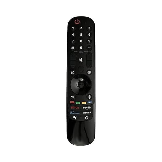 Image of BLACKSHEEP Remote Compatible MR21GA for 2021 LG-Magic-Remote Without Pointer and Voice Function Replacement for LG UHD OLED QNED 4K 8K Smart TV (Without Voice & Mouse)