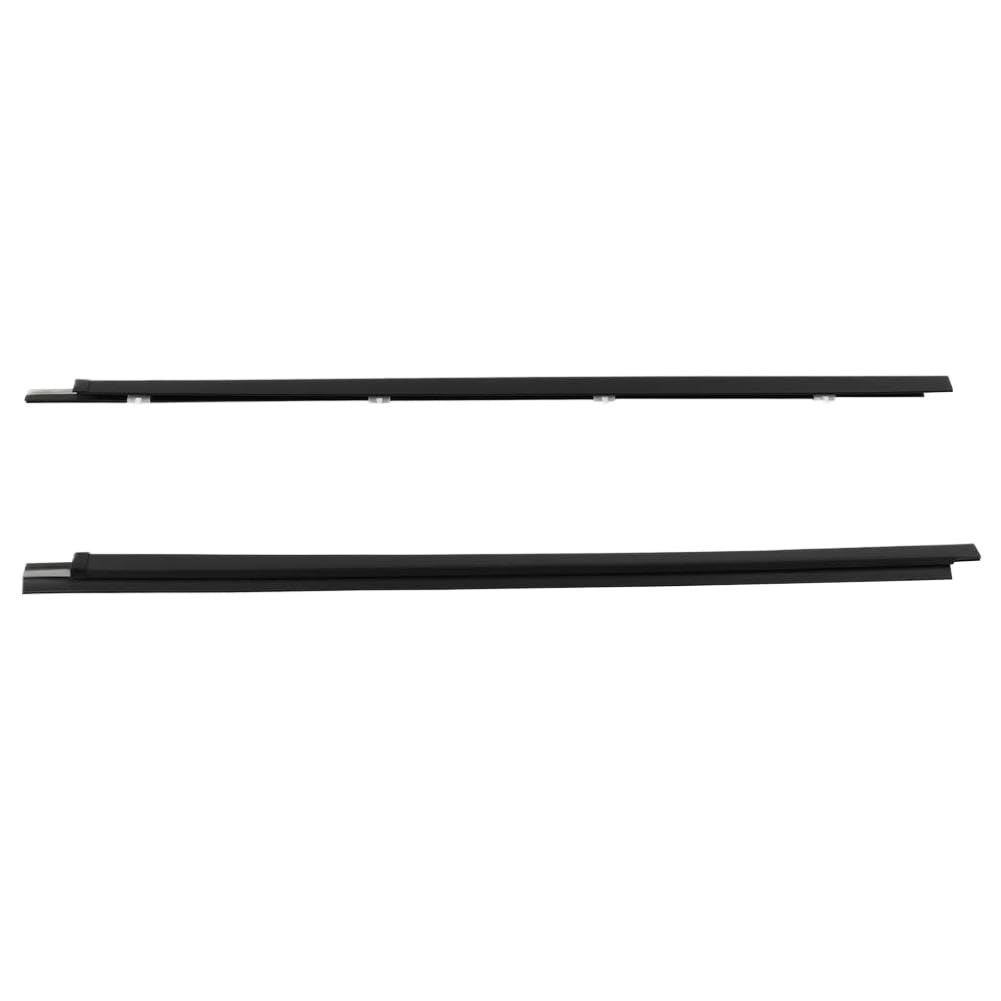 Door Belt Molding 2pcs Set WP685VZ Door Window Trim Weatherstrip Compatible with Tacoma Double 1995-2004