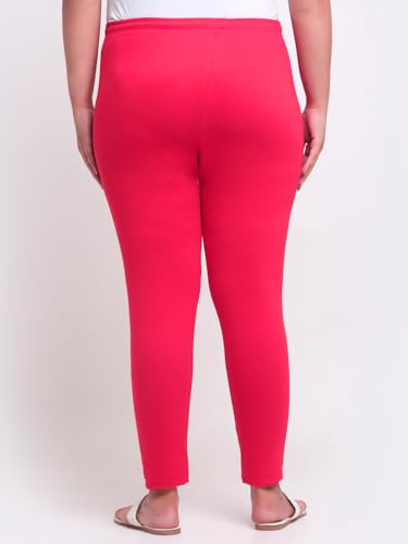 Image of Soft Cotton Ankle Lenght Solid Regular and Plus 35 Colours Leggings for Womens and Girls (Sizes :- M to 6XL)