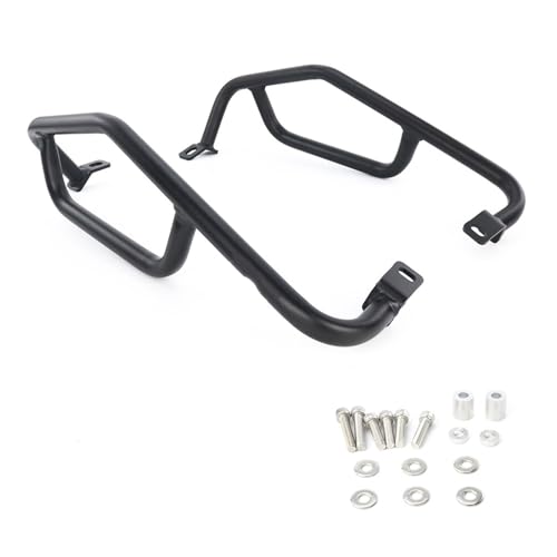 Barres de sécurité moto Honda CRF 1100L Africa Twin en acier premium noir