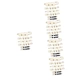 GALPADA 30stücke Broschen Sicherheitsnadel Mit Dekorativen Perlen Multifunktionale Pullover Und Schal-clips Für Damen Für Styles Und Kleideranpassungen