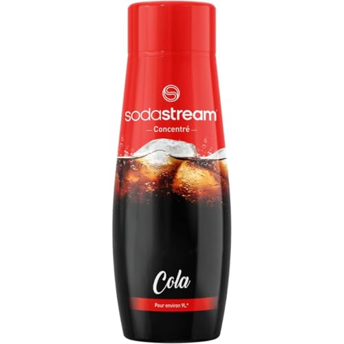 Sodastream Concentré Cola pour Machine à Eau Pétillante et Soda | Préparez jusqu'à 9 Litres de Cola en Quelques Secondes, 440ml