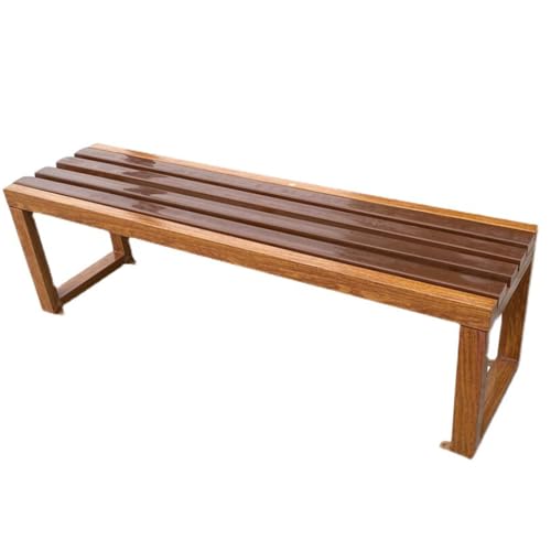 �K�[�f���x���` ���O �p���C�ރp�e�B�I�x���`�A�X�`�[���p�C�v�T�|�[�g�A3�l�|���X���b�g�V�[�g��A�p�e�B�I�A�f�b�L(Brown,120x40x45cm/47x16x18in)