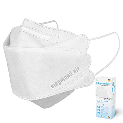 Siegmund 20 x Air FFP2 Maske Mundschutz Weiß - V25
