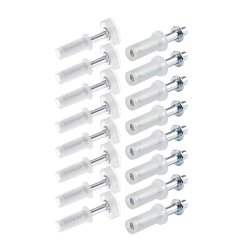 Kit de Herrajes para Clóset con Ruedas Guía para Puertas Plegables Bi-Fold 16 piezas miniatura 1