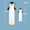 YUNCOL Penguin Plush,19.6 Inch Penguin Stuffed Animal, Long Penguin Plushies Body Pillow, Kawaii Penguin Plush Toy Gift for Girls Boys #1
