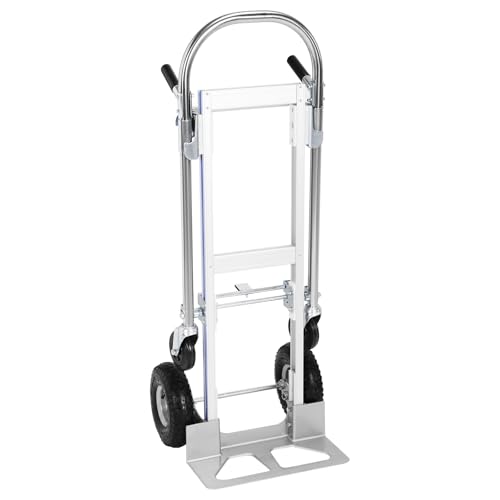 Carretilla plegable 2-en-1 aluminio carga 800 lb miniatura 1