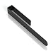 HomeZom - Toalleros de Baño Sin Taladro 37cm, Toallero Adhesivo Toalleros de baño Toallero de Acero Inoxidable Accesorios baño Colgador Toalla baño Adhesivo, Toallero para Toallas de Lavabo Negro