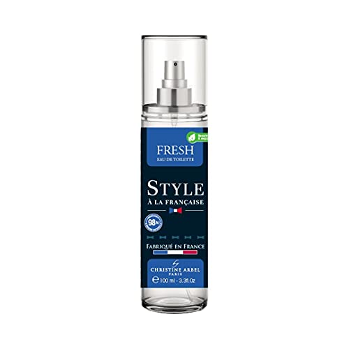 Christine Arbel Paris Fresh eau de toilette Style à la française Original pour Homme brume nomade100ml Fabriqué en France Cover