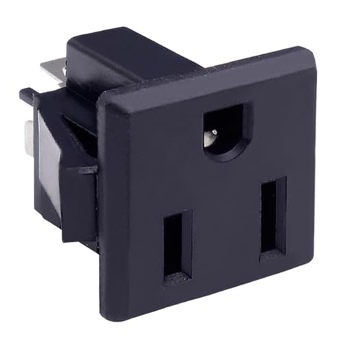 Prise de courant AC femelle sortie 250V 10A câblage connecteur mural