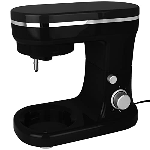 Küchenmaschine 1200W mit Farbwahl Rührmaschine Spritzschutz Knetmaschine Rührhaken Knethaken Schneebesen Teigmaschine 6… – Bild 5