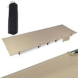 VLSQHNCF Portable Camping Cot, Folding Bed with Easy Setup &