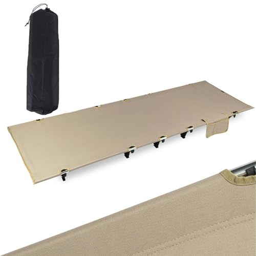 VLSQHNCF Portable Camping Cot, Folding Bed with Easy Setup &