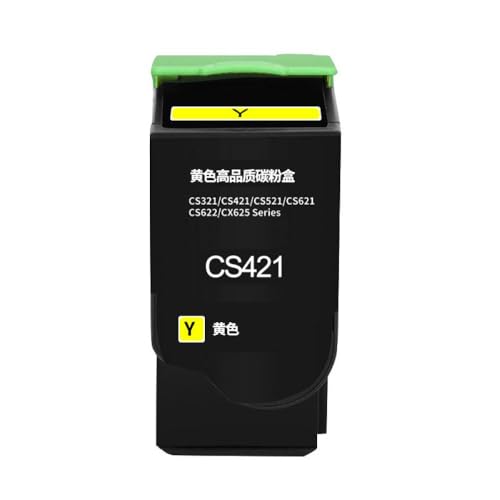 Cartouche Toner Jaune Imprimante CS521 CX621 pour Rapports d'Activité