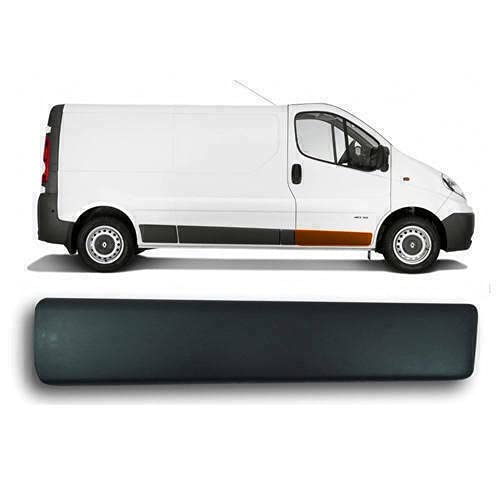 Moulure porte avant droite Trafic 2 Vivaro Primastar 2001-2013 | Baguette latérale