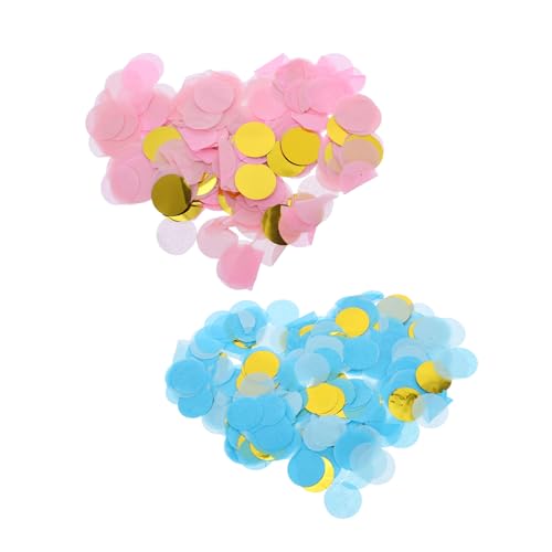 Hemobllo 16borse Per Shower Colorati Rosa e Blu Decorazioni Sparse Per Rivelazione Del Centrotavola Per Feste Ragazza