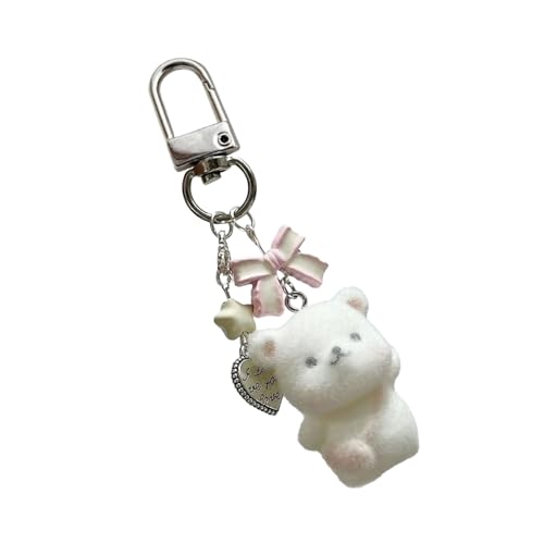 Ours à suspendre en peluche : porte-clés et mini ornement portable