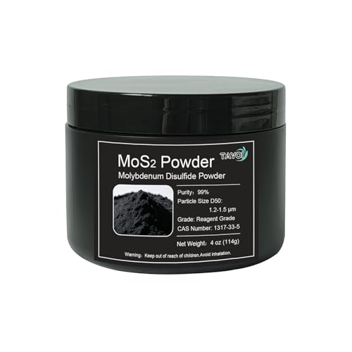 Molybdenum Disulfide MoS2 Powder, 99% Purity Reagent Grade Ultraf...