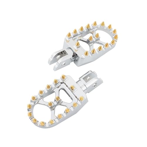 Pédales moto Softail larges pour éliminer les douleurs de pieds en FatBob