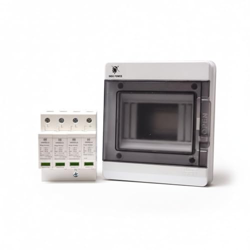 Image of AC SPD 3 Phase 4 Pole 320V, Surge Protection Device AC SPD Type 2 (SPD With MCB Box)