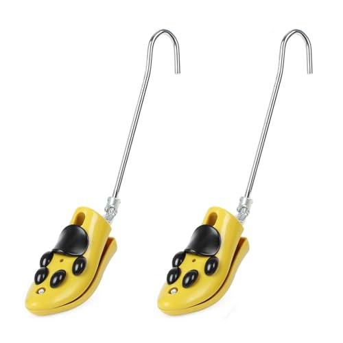 QGBGYPRCP Boot Stretcher & Shoe Stretcher - Men's & Women's, 2 Pieces Stretch Height for Thick Feet, Shoe Boot Stretcher for Men's Size 7.5-13 & Women's Size 9-14.5