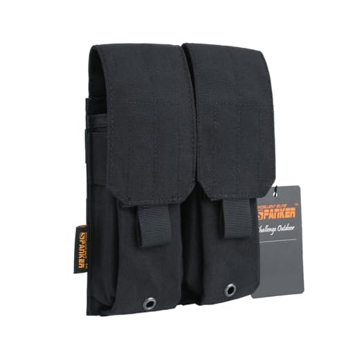 EXCELLENT ELITE SPANKER Tactical M4 Mag Pouch Single Double Triple Mag Pouch for M4 M14 M16 AR15 AR10 G36 Magazine Black