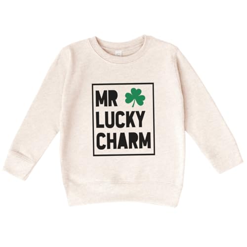 Bump and Beyond Designs Mr Lucky Charm Toddler St. Patrick's Day Sweatshirt