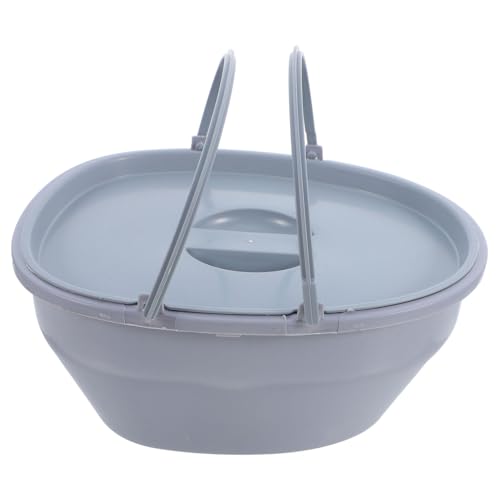 DOITOOL Portable Commode Inner Liner for Seniors Removable Toilet Seat for Home Hospital Nursing for Rv Travel Hiking Car and Boat Use Easy to Clean Design